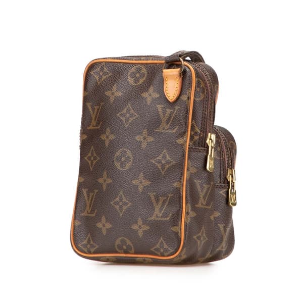 Pre-owned Louis Vuitton Monogram Mini Amazone Brown