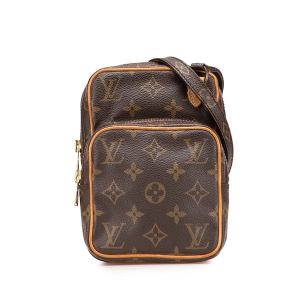 Pre-owned Louis Vuitton Monogram Mini Amazone Brown