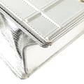 Miniatyrbilde 10 av 10: Pre-owned Dior Small Metallic Grained Calfskin Diorama Flap Silver