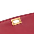 Miniatyrbild 7 av 10: Pre-owned Celine Medium Calfskin Classic Box Red