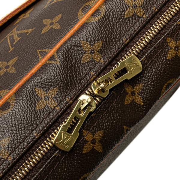 Pre-owned Louis Vuitton Monogram Porte-Documents Pegase Brown