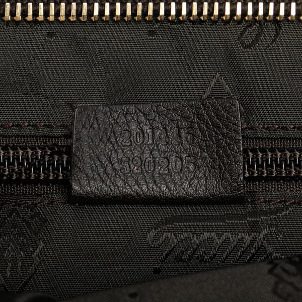 Pre-owned Gucci Guccissima Crossbody Brown