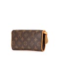 Miniatyrbillede 2 af 10: Pre-owned Louis Vuitton Monogram Pochette Twin PM Brown