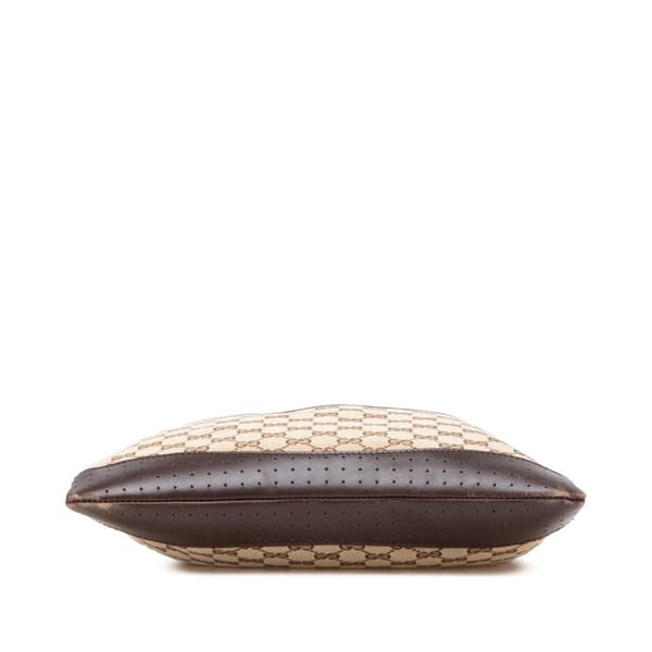 Pre-owned Gucci GG Canvas Crossbody Brown