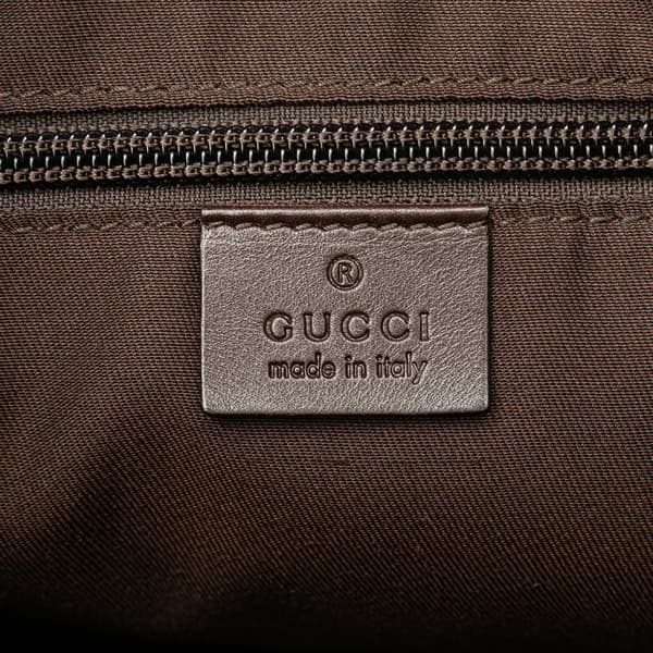 Pre-owned Gucci GG Canvas Crossbody Brown
