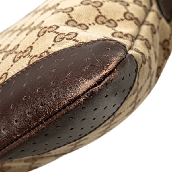 Pre-owned Gucci GG Canvas Crossbody Brown