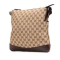 Miniatyrbild 2 av 10: Pre-owned Gucci GG Canvas Crossbody Brown
