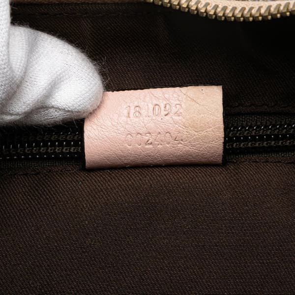 Pre-owned Gucci GG Canvas Web Crossbody Brown