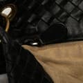 Miniatyrbilde 5 av 10: Pre-owned Bottega Veneta Leather Intrecciato Crossbody Black