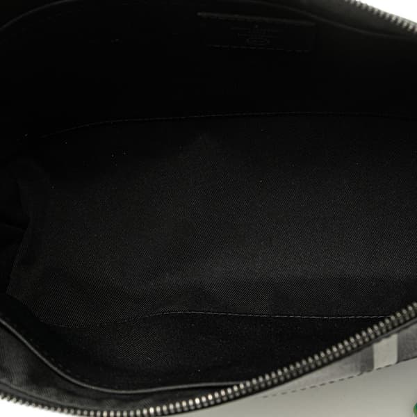 Pre-owned Louis Vuitton Fragment Monogram Eclipse Flash Apollo Messenger PM Black