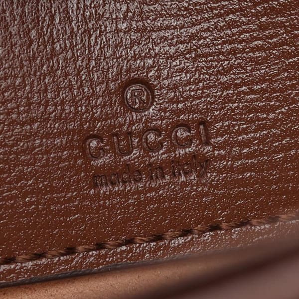 Pre-owned Gucci Mini GG Supreme Jackie 1961 Crossbody Brown