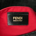 Miniatyrbild 5 av 10: Pre-owned Fendi Zucchino Spalmati Crossbody Black