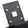 Miniatyrbild 7 av 10: Pre-owned Fendi Zucchino Spalmati Crossbody Black