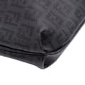 Miniatyrbild 10 av 10: Pre-owned Fendi Zucchino Spalmati Crossbody Black