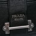 Pikkukuva 5 / 10: Pre-owned Prada Glace Calf Soft Cahier Crossbody Black