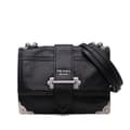 Pikkukuva 1 / 10: Pre-owned Prada Glace Calf Soft Cahier Crossbody Black
