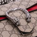 Miniatyrbild 6 av 8: Pre-owned Gucci Mini GG Supreme Dionysus Crossbody Brown