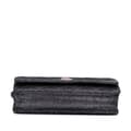 Miniatyrbillede 3 af 10: Pre-owned Chanel Quilted Iridescent Lambskin Tartan Button Wallet On Chain Silver