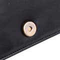 Miniatyrbild 10 av 10: Pre-owned Chanel Quilted Calfskin Chain Around Boy Wallet On Chain Black