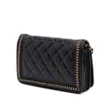 Miniatyrbild 2 av 10: Pre-owned Chanel Quilted Calfskin Chain Around Boy Wallet On Chain Black