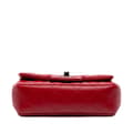 Pikkukuva 3 / 9: Pre-owned Chanel Extra Mini Rectangular Classic Lambskin Single Flap Red
