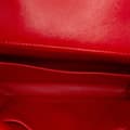Pikkukuva 4 / 9: Pre-owned Chanel Extra Mini Rectangular Classic Lambskin Single Flap Red