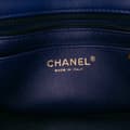 Pikkukuva 5 / 10: Pre-owned Chanel Mini Square Classic Chevron Lambskin Single Flap Blue