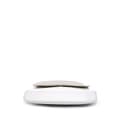 Miniatyrbillede 3 af 9: Pre-owned Prada Mini Brushed Leather Cleo Bag White