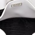 Miniatyrbillede 4 af 9: Pre-owned Prada Mini Brushed Leather Cleo Bag White