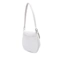 Miniatyrbillede 2 af 9: Pre-owned Prada Mini Brushed Leather Cleo Bag White