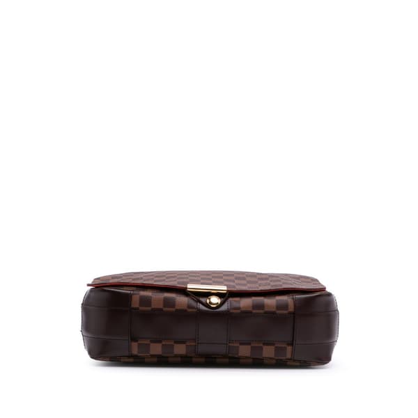 Pre-owned Louis Vuitton Damier Ebene Bastille Brown
