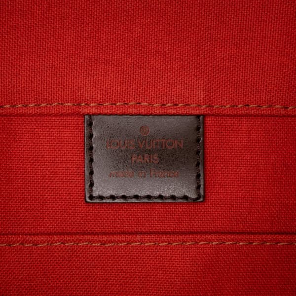 Pre-owned Louis Vuitton Damier Ebene Bastille Brown