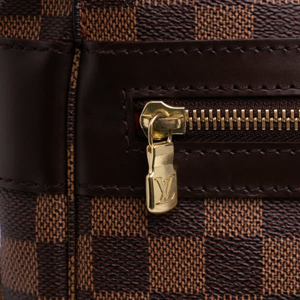 Pre-owned Louis Vuitton Damier Ebene Bastille Brown