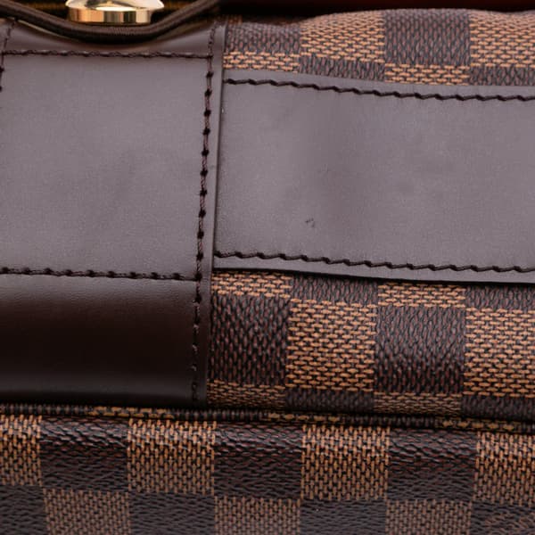 Pre-owned Louis Vuitton Damier Ebene Bastille Brown