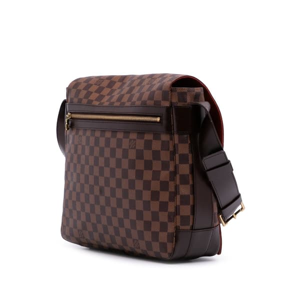 Pre-owned Louis Vuitton Damier Ebene Bastille Brown
