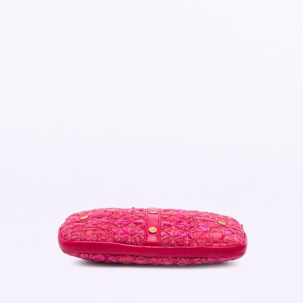 Pre-owned Chanel Tweed Girl Crossbody Pink
