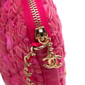 Miniatyrbild 8 av 10: Pre-owned Chanel Tweed Girl Crossbody Pink