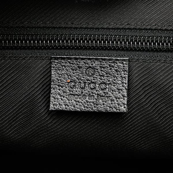 Pre-owned Gucci GG Canvas Crossbody Black