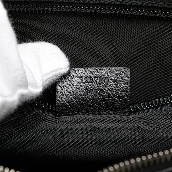 Pre-owned Gucci GG Canvas Crossbody Black