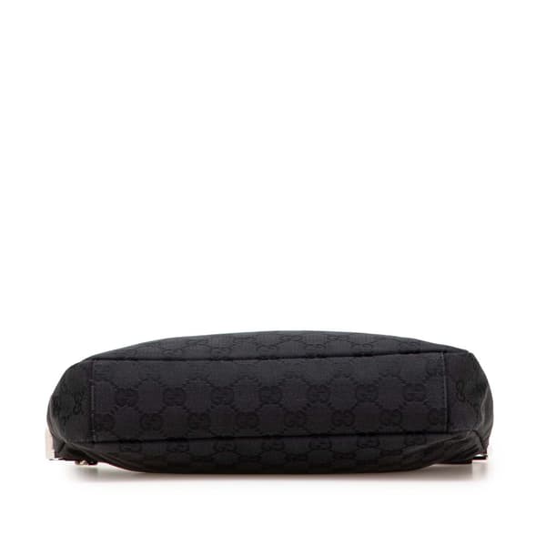 Pre-owned Gucci GG Canvas Crossbody Gray