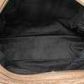 Miniatyrbillede 4 af 10: Pre-owned Balenciaga Mini Lambskin Motocross Classic Folder Business Bag Brown