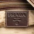 Miniatyrbild 5 av 10: Pre-owned Prada Canvas Canapa Logo Crossbody Brown