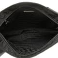 Miniatyrbillede 4 af 10: Pre-owned Prada Tessuto Zip Top Crossbody Black