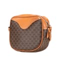 Miniatyrbild 2 av 10: Pre-owned Celine Macadam Coated Canvas Crossbody Brown