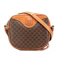 Miniatyrbild 1 av 10: Pre-owned Celine Macadam Coated Canvas Crossbody Brown