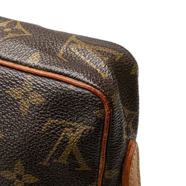 Pre-owned Louis Vuitton Monogram Mini Danube Brown
