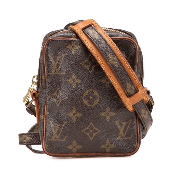 Pre-owned Louis Vuitton Monogram Mini Danube Brown