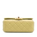 Pikkukuva 3 / 10: Pre-owned Chanel Mini Square Lambskin Casino Royale Charms Single Flap Green