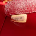 Miniatyrbilde 8 av 10: Pre-owned Chanel Mini Square Classic Lambskin Single Flap Red