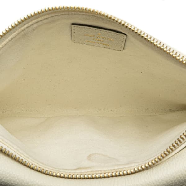 Pre-owned Louis Vuitton Monogram Empreinte Twice White
